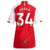 Officiële Voetbalshirt Arsenal Xhaka 34 Thuis 2023-24 - Dames